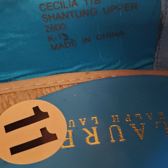 Lauren Ralph Lauren Cecilia Espadrille Wedge. Size 11 - Picture 2 of 7